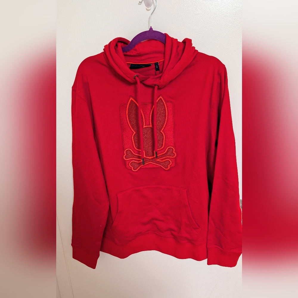 Brand New with Tags Psycho Bunny Red Sweater  - Men's Large